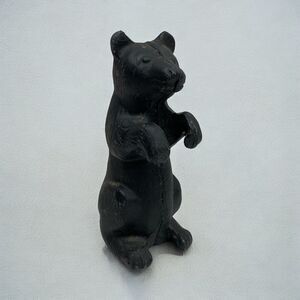 Antique Coin Bank A.C. Williams Cast Iron Begging Standing Black Bear